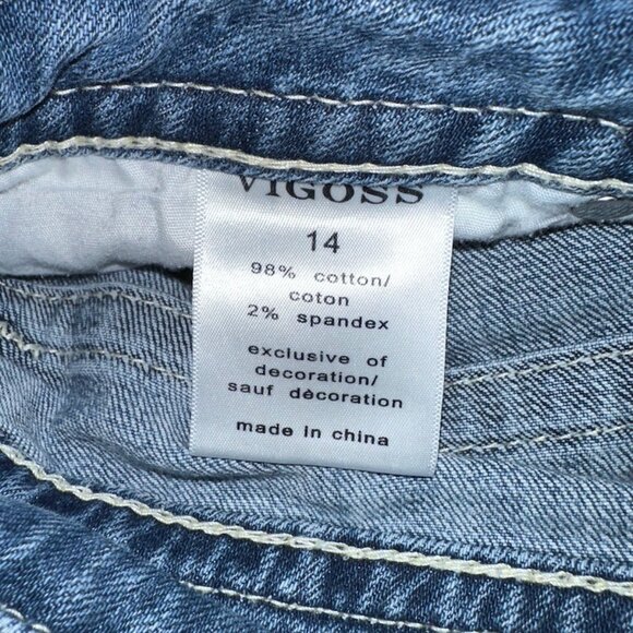 Vigoss Women's Skinny Jeans - Classic Blue - Picture 4 of 12
